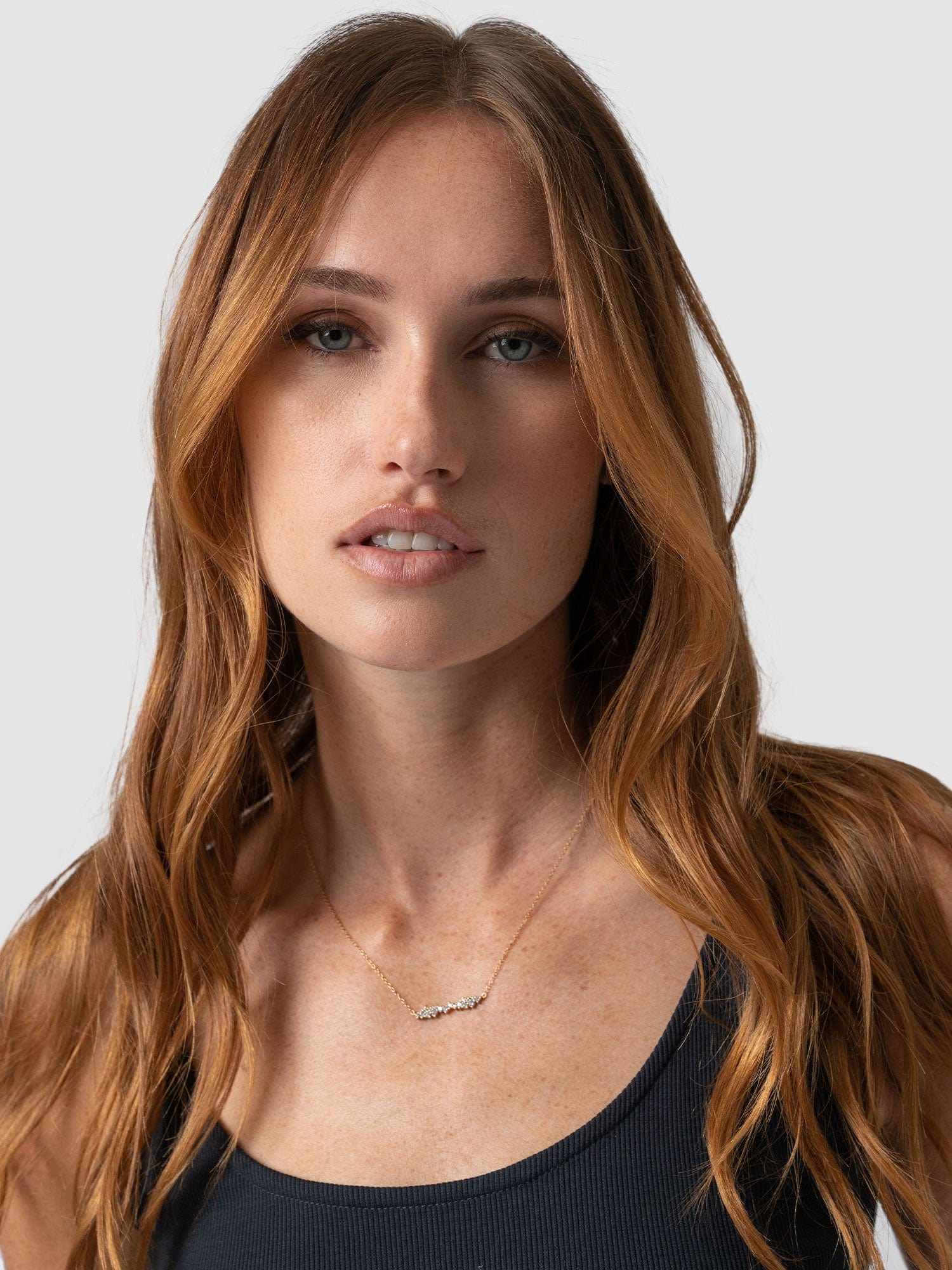 Constellation Cluster Bar Necklace Gold - Women's Jewellery | Saint + Sofia® EU